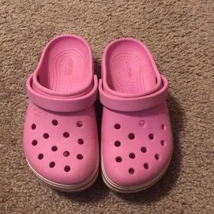 Crocs jibbits shoes girls size c13.